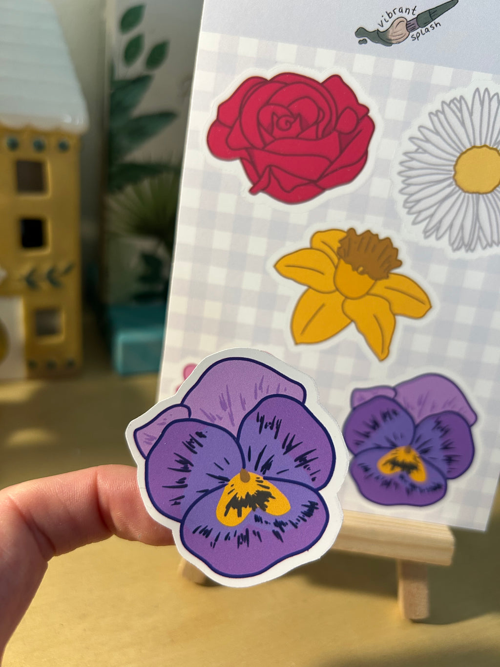 Flower Sticker Sheet