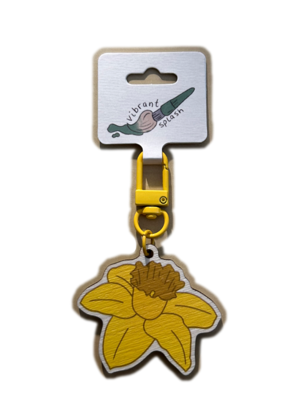 Daffodil Keychain