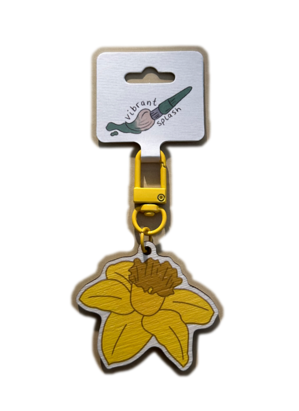 Daffodil Keychain