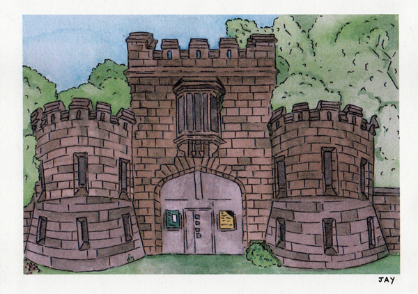 A5 Wollaton Gate Art Print