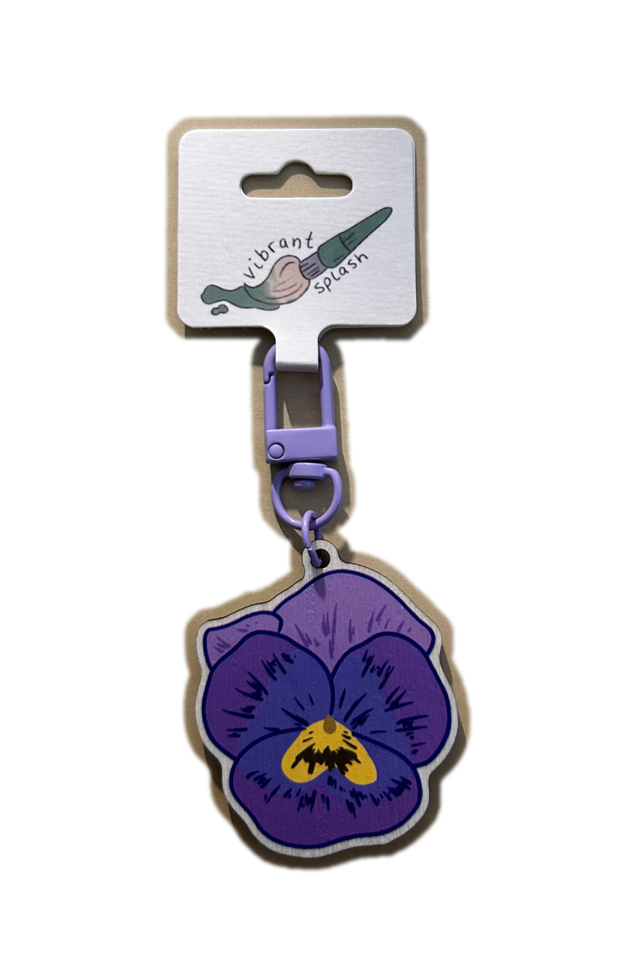 Violet Keychain