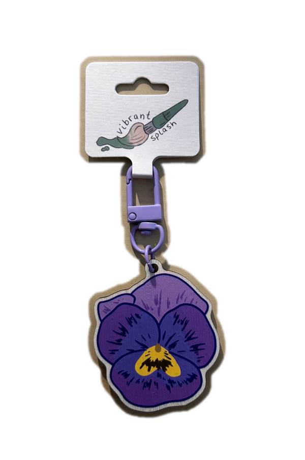 Violet Keychain