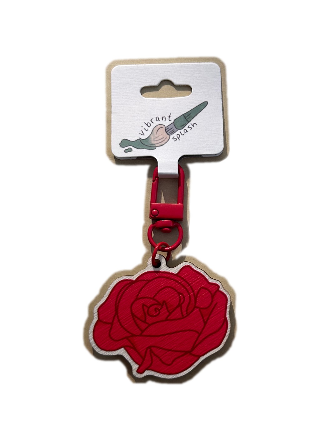 Rose Keychain
