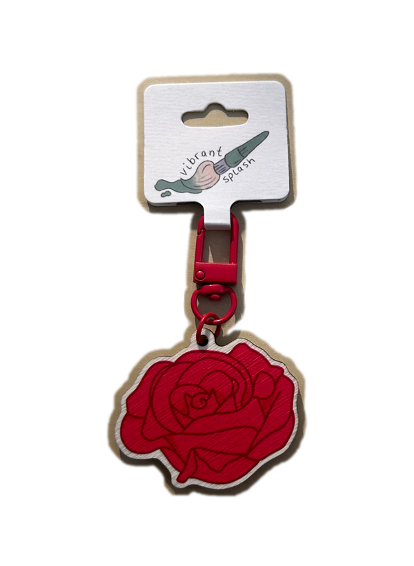 Rose Keychain